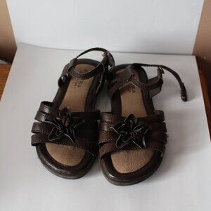 Sonoma Size 11 Sandals Brown Ankle Tie